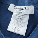 Christian Dior T Shirt cotton Blue Auth 203044M-15