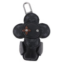 LOUIS VUITTON Eclipse Porte Cles De Vivienne Charm MP1998 LV Auth 203050-2