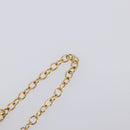 LOUIS VUITTON Monogram Collier Roman Holiday Necklace Gold M80272 Auth 203051M-8