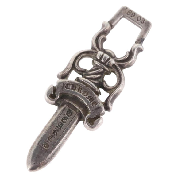 Chrome Hearts Dagger Pendant Top Ag925 Silver Auth 203052M