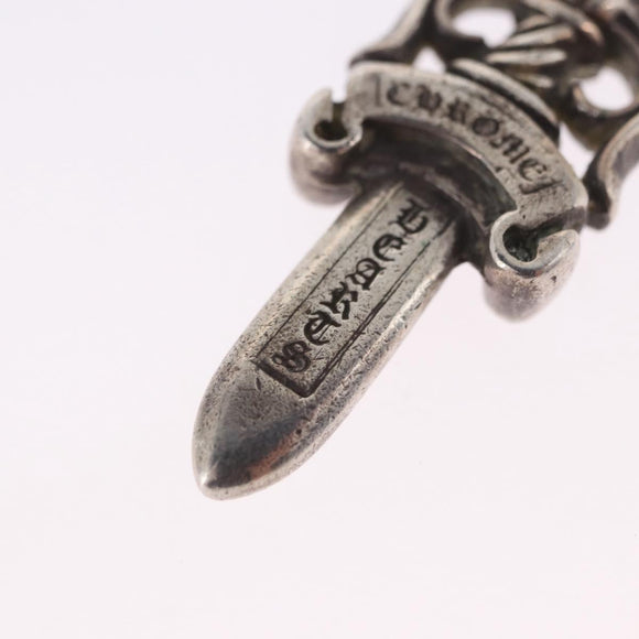 Chrome Hearts Dagger Pendant Top Ag925 Silver Auth 203052M