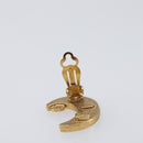 CHANEL Earring metal Gold Tone CC Auth 203053V-4