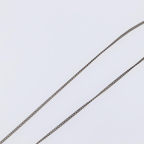 CHANEL Necklace Metal Pink CC Auth 203054