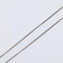CHANEL Necklace Metal Pink CC Auth 203054-8