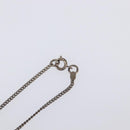 CHANEL Necklace Metal Pink CC Auth 203054-9