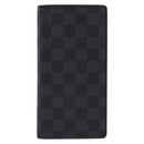 LOUIS VUITTON Damier Graphite Portefeuille Plaza Wallet N62665 LV Auth 203066V-13