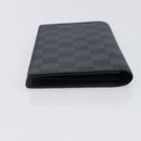 LOUIS VUITTON Damier Graphite Portefeuille Plaza Wallet N62665 LV Auth 203066V-5