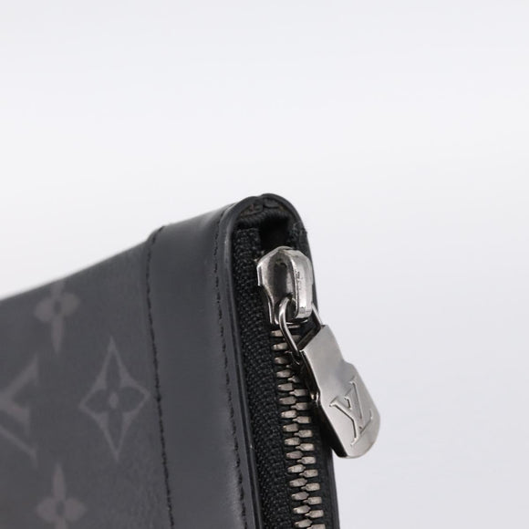 LOUIS VUITTON Monogram Eclipse Pochette Discovery PM Pouch M44323 LV Auth 203067