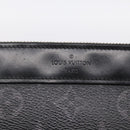 LOUIS VUITTON Monogram Eclipse Pochette Discovery PM Pouch M44323 LV Auth 203067-8