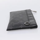 LOUIS VUITTON Monogram Eclipse Pochette Discovery PM Pouch M44323 LV Auth 203067-4