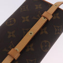 LOUIS VUITTON Monogram Pochette Florentine Waist Bag M51855 LV Auth 203071V-9
