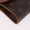 LOUIS VUITTON Monogram Pochette Florentine Waist Bag M51855 LV Auth 203071V-15