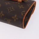 LOUIS VUITTON Monogram Pochette Florentine Waist Bag M51855 LV Auth 203071V-18