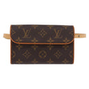 LOUIS VUITTON Monogram Pochette Florentine Waist Bag M51855 LV Auth 203071V-13