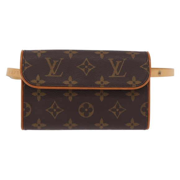 LOUIS VUITTON Monogram Pochette Florentine Waist Bag M51855 LV Auth 203071V