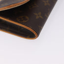 LOUIS VUITTON Monogram Pochette Twin PM Shoulder Bag M51854 LV Auth 203072A-15