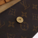 LOUIS VUITTON Monogram Pochette Twin PM Shoulder Bag M51854 LV Auth 203072A-20