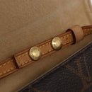 LOUIS VUITTON Monogram Pochette Twin PM Shoulder Bag M51854 LV Auth 203072A-10