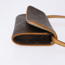 LOUIS VUITTON Monogram Pochette Twin PM Shoulder Bag M51854 LV Auth 203072A-3