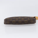 LOUIS VUITTON Monogram Pochette Accessoires Pouch M51980 LV Auth 203073V-5