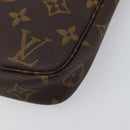 LOUIS VUITTON Monogram Pochette Accessoires Pouch M51980 LV Auth 203073V-15