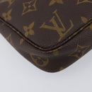 LOUIS VUITTON Monogram Pochette Accessoires Pouch M51980 LV Auth 203073V-16