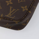 LOUIS VUITTON Monogram Pochette Accessoires Pouch M51980 LV Auth 203073V-17