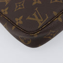 LOUIS VUITTON Monogram Pochette Accessoires Pouch M51980 LV Auth 203073V-18