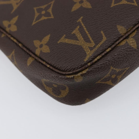 LOUIS VUITTON Monogram Pochette Accessoires Pouch M51980 LV Auth 203073V