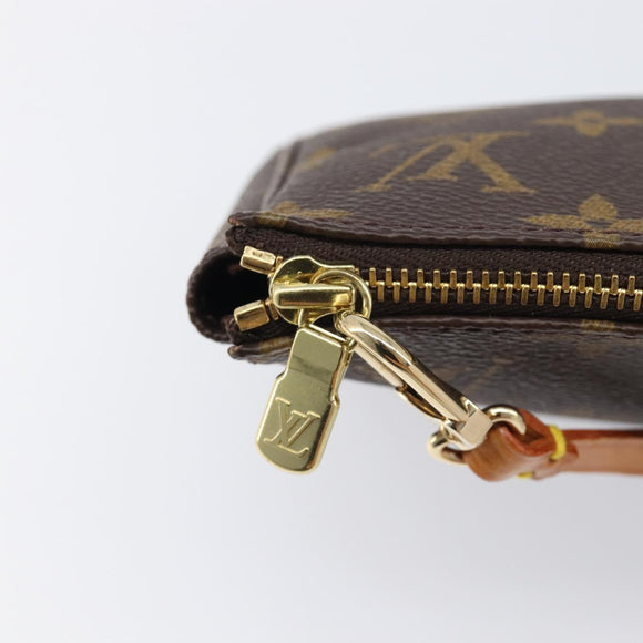 LOUIS VUITTON Monogram Pochette Accessoires Pouch M51980 LV Auth 203073V