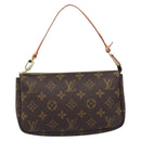 LOUIS VUITTON Monogram Pochette Accessoires Pouch M51980 LV Auth 203073V-13