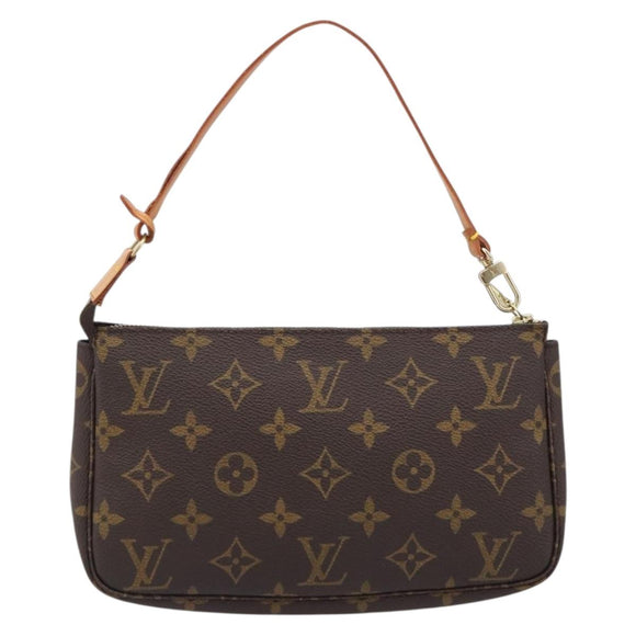 LOUIS VUITTON Monogram Pochette Accessoires Pouch M51980 LV Auth 203073V