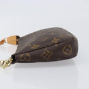 LOUIS VUITTON Monogram Pochette Accessoires Pouch M51980 LV Auth 203073V-4