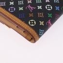 LOUIS VUITTON Monogram Multicolor Porte Tresor International M92658 Auth 203078-16