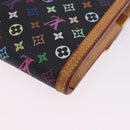 LOUIS VUITTON Monogram Multicolor Porte Tresor International M92658 Auth 203078-17