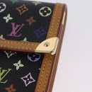 LOUIS VUITTON Monogram Multicolor Porte Tresor International M92658 Auth 203078-7