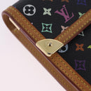 LOUIS VUITTON Monogram Multicolor Porte Tresor International M92658 Auth 203078-18