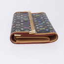 LOUIS VUITTON Monogram Multicolor Porte Tresor International M92658 Auth 203078-4