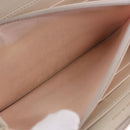 CHANEL Matelasse Long Wallet Lamb Skin Gold CC Auth 203081V-21