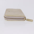 CHANEL Matelasse Long Wallet Lamb Skin Gold CC Auth 203081V-5