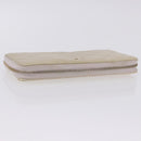 CHANEL Matelasse Long Wallet Lamb Skin Gold CC Auth 203081V-6