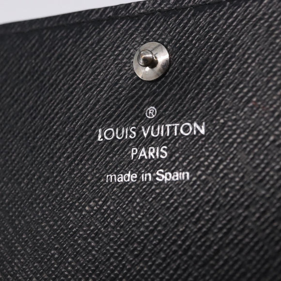 LOUIS VUITTON Epi Denim Anvelop Cult de Visit Card Case Blue M56723 Auth 203082A