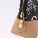 LOUIS VUITTON SINCE1854 Pochette Cosmetic PM Canvas Blue M80307 LV Auth 203086A-18
