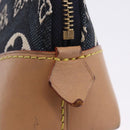 LOUIS VUITTON SINCE1854 Pochette Cosmetic PM Canvas Blue M80307 LV Auth 203086A-7