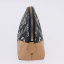 LOUIS VUITTON SINCE1854 Pochette Cosmetic PM Canvas Blue M80307 LV Auth 203086A-3