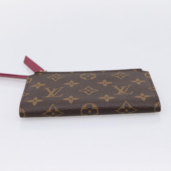 LOUIS VUITTON Monogram Portefeuille Adele Wallet LV Auth 203087A