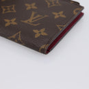 LOUIS VUITTON Monogram Portefeuille Adele Wallet LV Auth 203087A-8