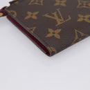 LOUIS VUITTON Monogram Portefeuille Adele Wallet LV Auth 203087A-9