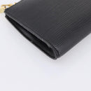 LOUIS VUITTON Epi Pochette Accessoires Accessory Pouch Black M52982 Auth 203088-14