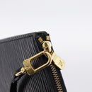 LOUIS VUITTON Epi Pochette Accessoires Accessory Pouch Black M52982 Auth 203088-10